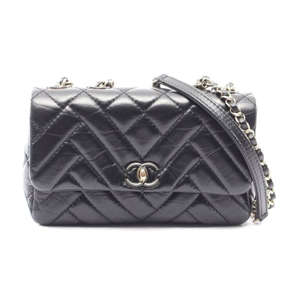 Chanel Lambskin Matelasse Shoulder Bag